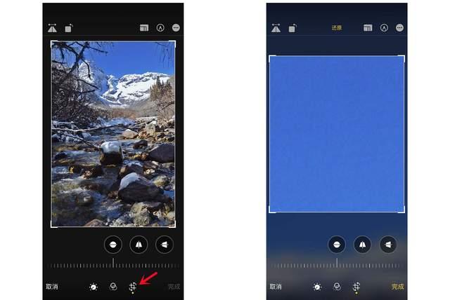 环县苹果手机维修分享iPhone手机如何使用裁剪功能隐藏照片 